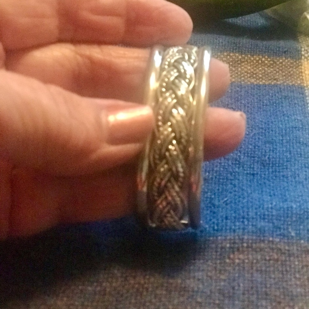 STERLING silver cuff